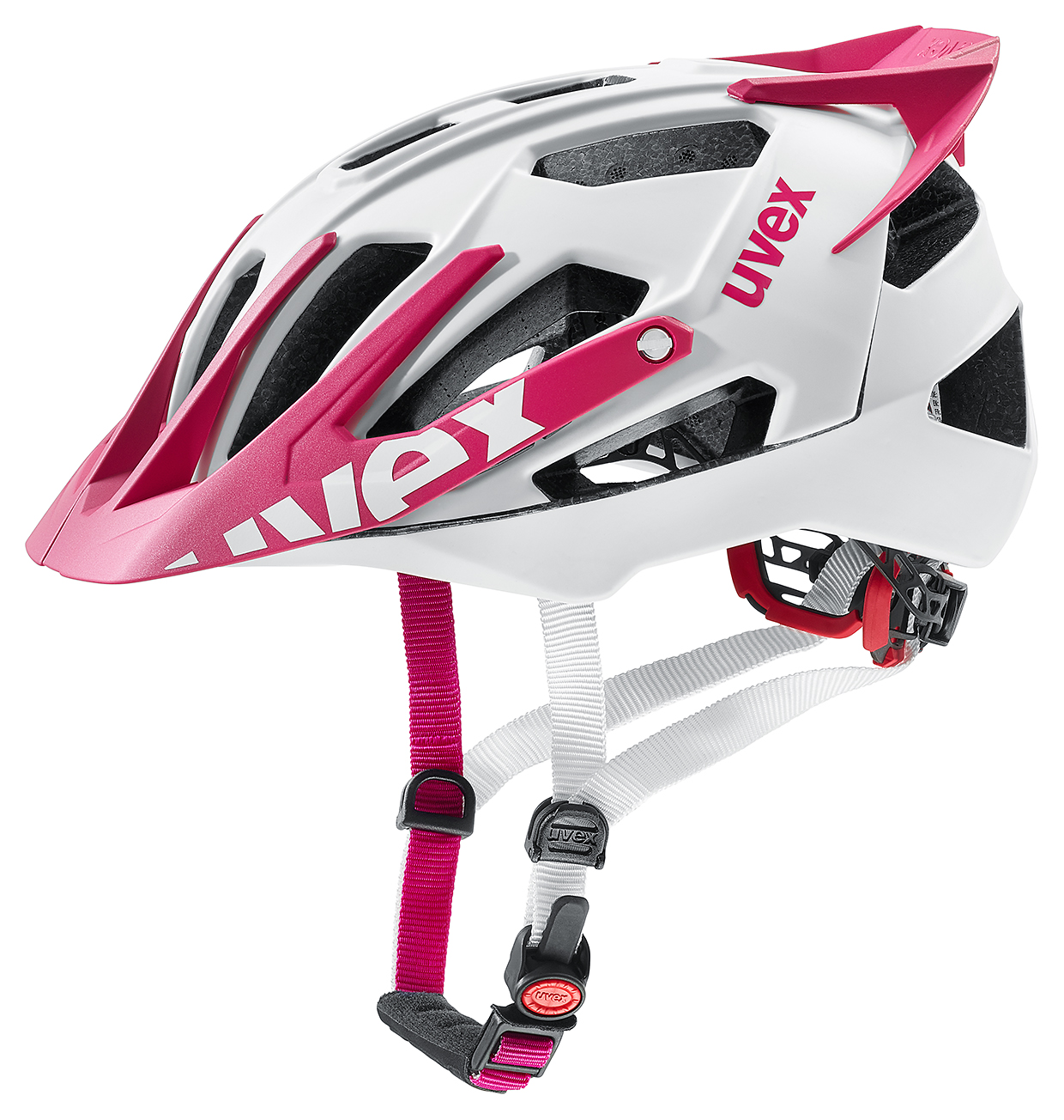 Uvex Quatro Pro Damen MTB Fahrrad Helm Gr. 5257cm weiß